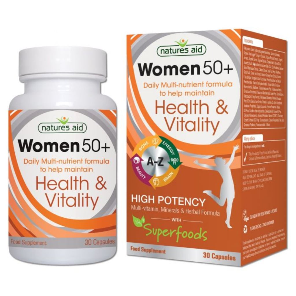 Women's 50 plus MultiVitamins & Minerals