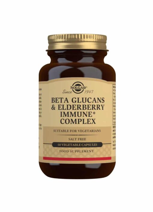 Solgar® Beta Glucans & Elderberry Immune Complex